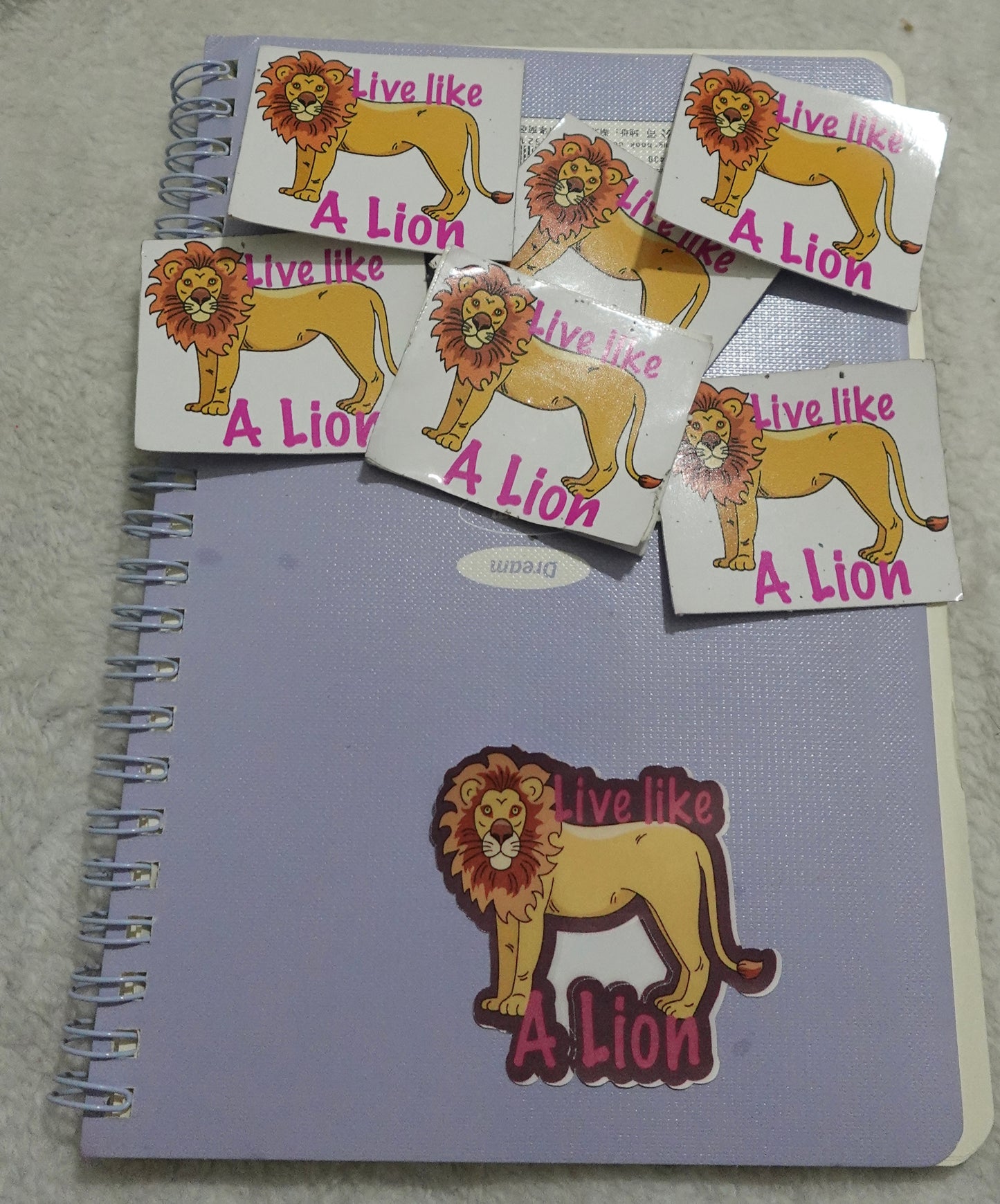 Lion sticker