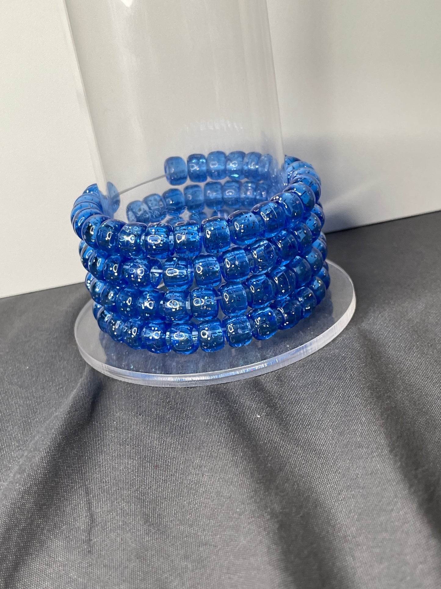 Blue Bead Bracelet