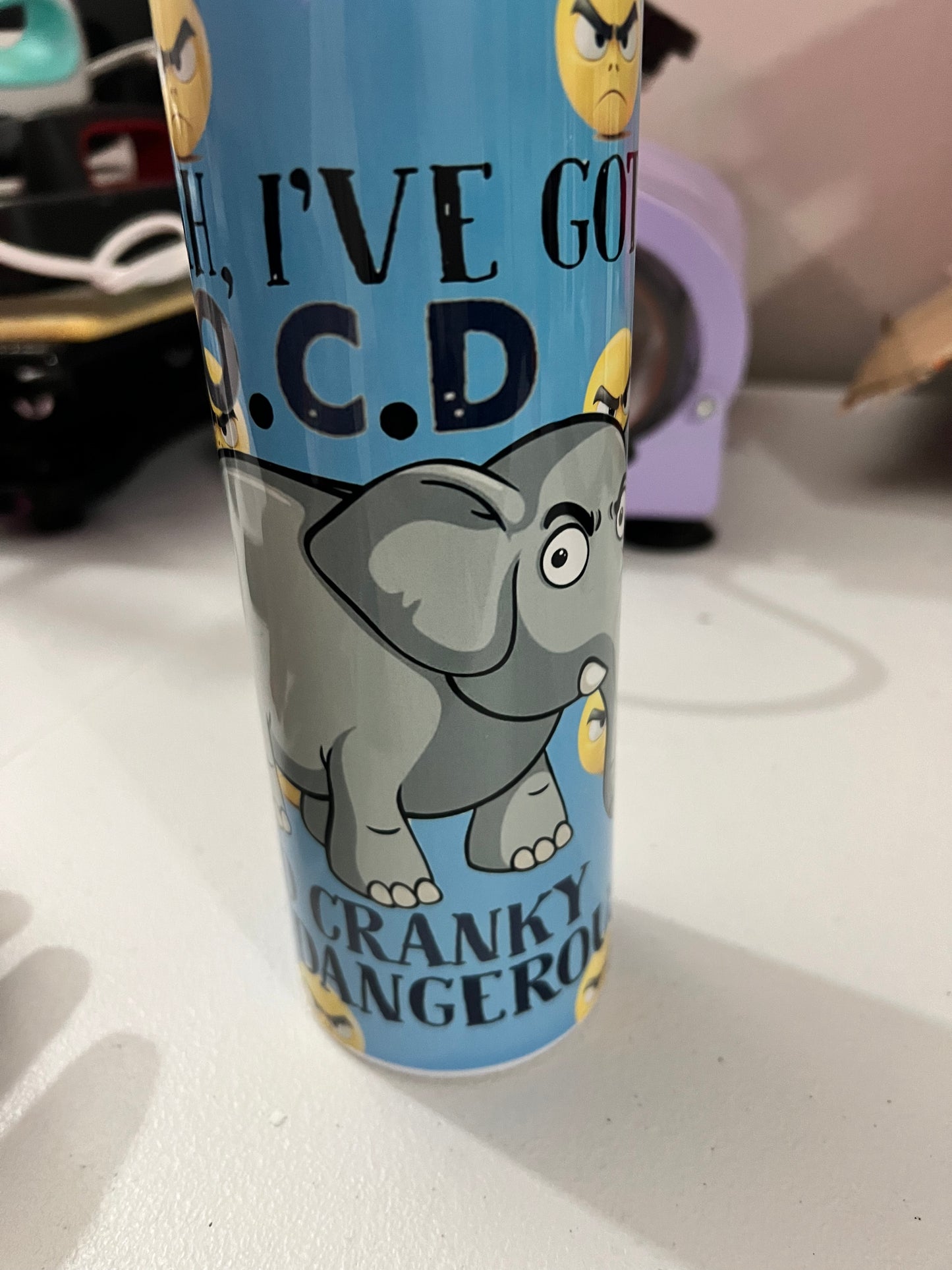 Old Cranky & dangerous Tumbler Cup