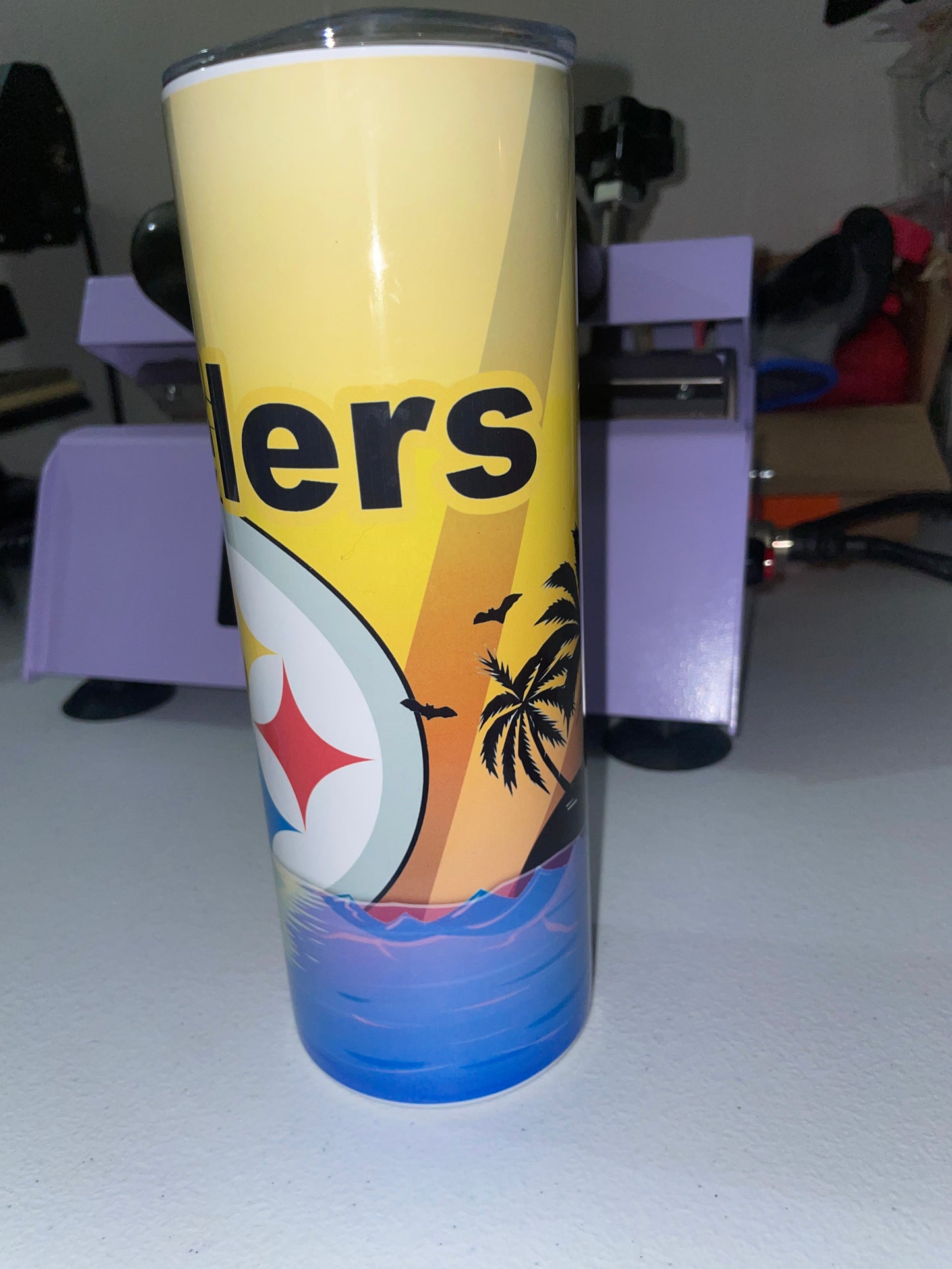 Mickey Steelers Tumbler Cup