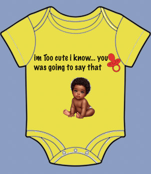 to cute baby shirt