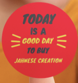 Jahnese Good Day Sticker