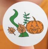 Pumkin Sticker