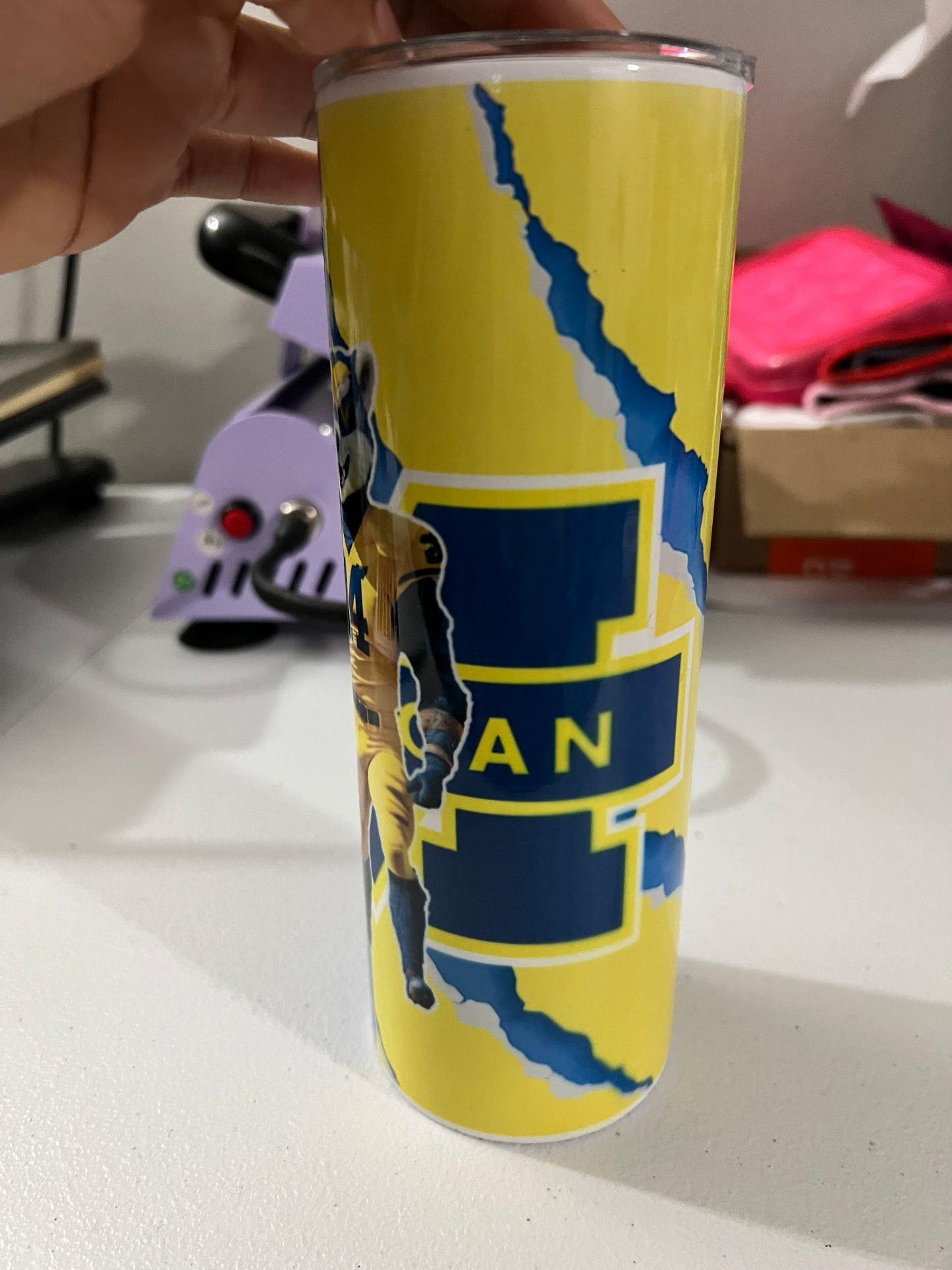 Michigan 20 oz Tumblr cup