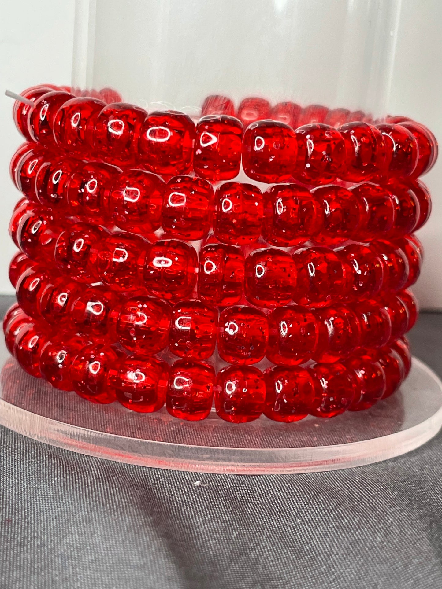 Red Bead Bracelet
