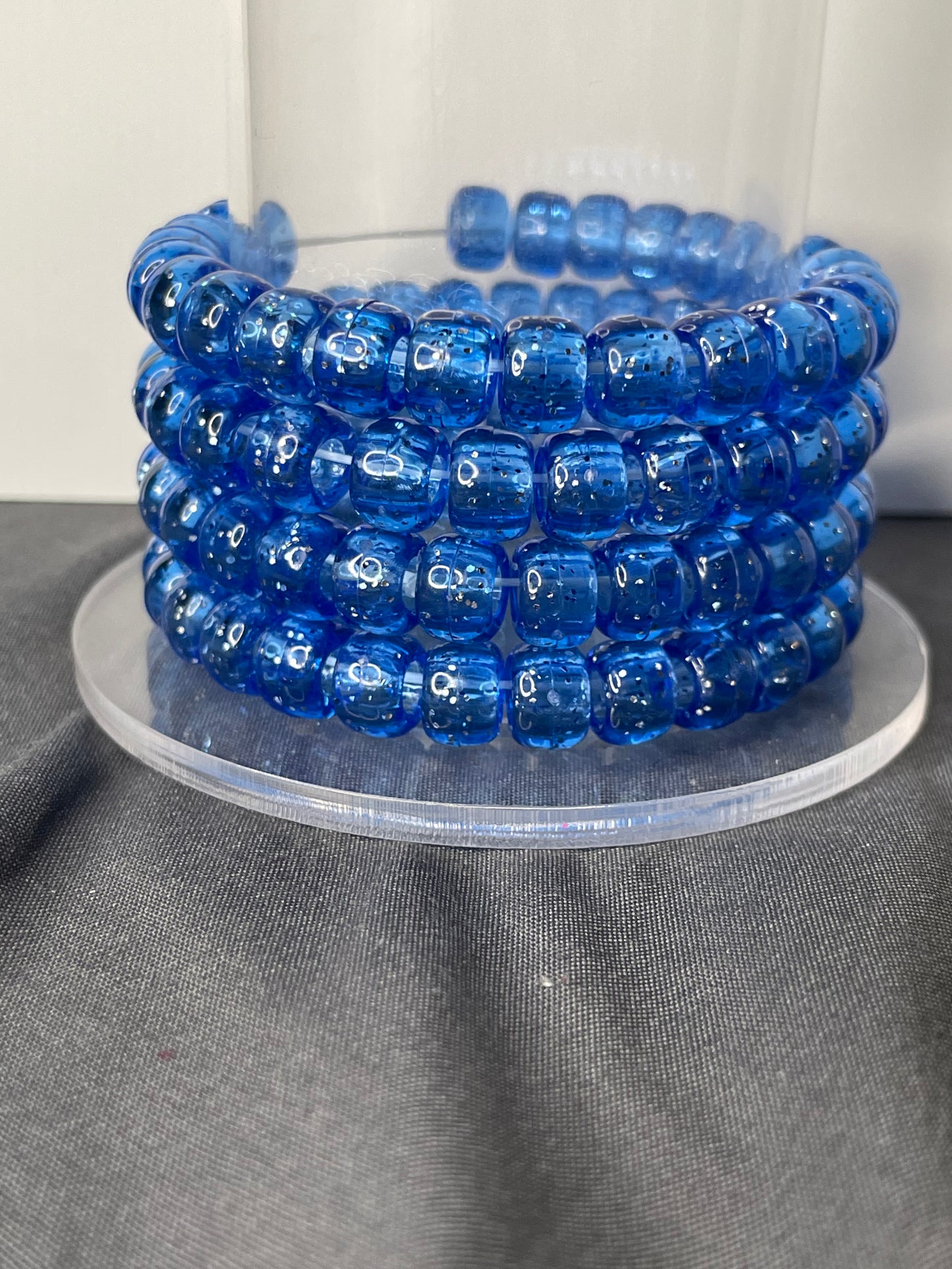 Blue Bead Bracelet