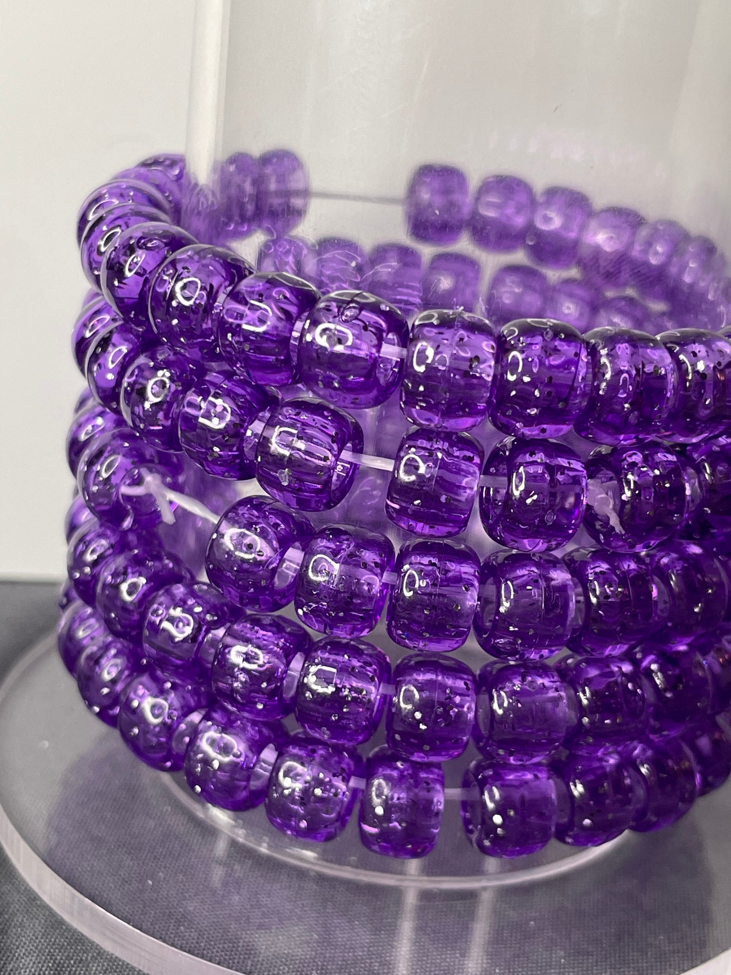 Purple Bead Bracelet