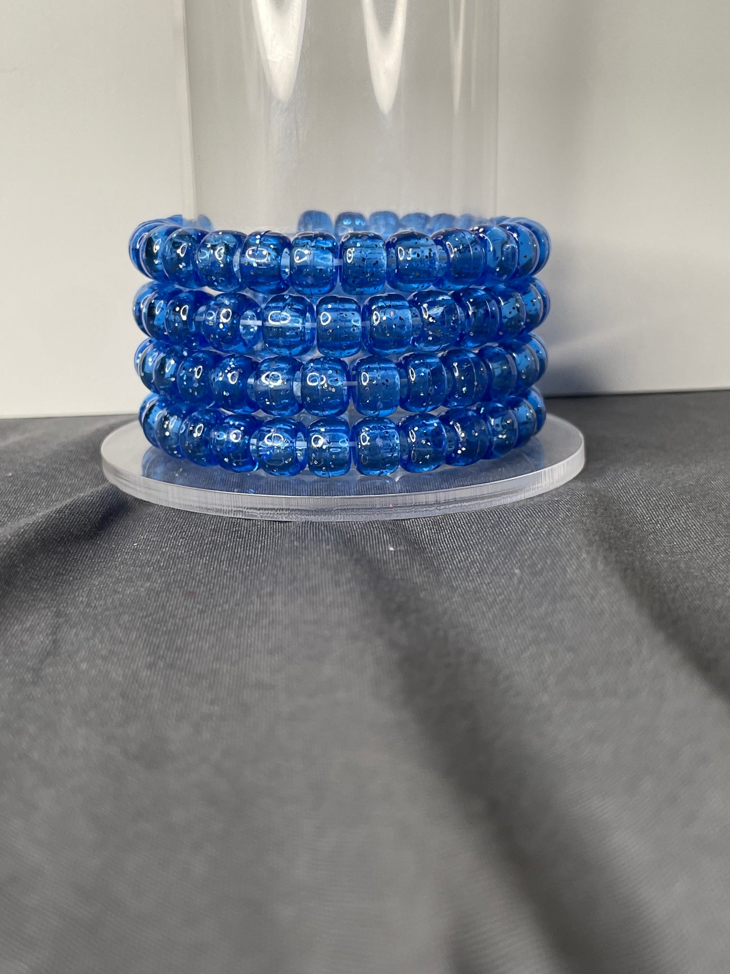 Blue Bead Bracelet