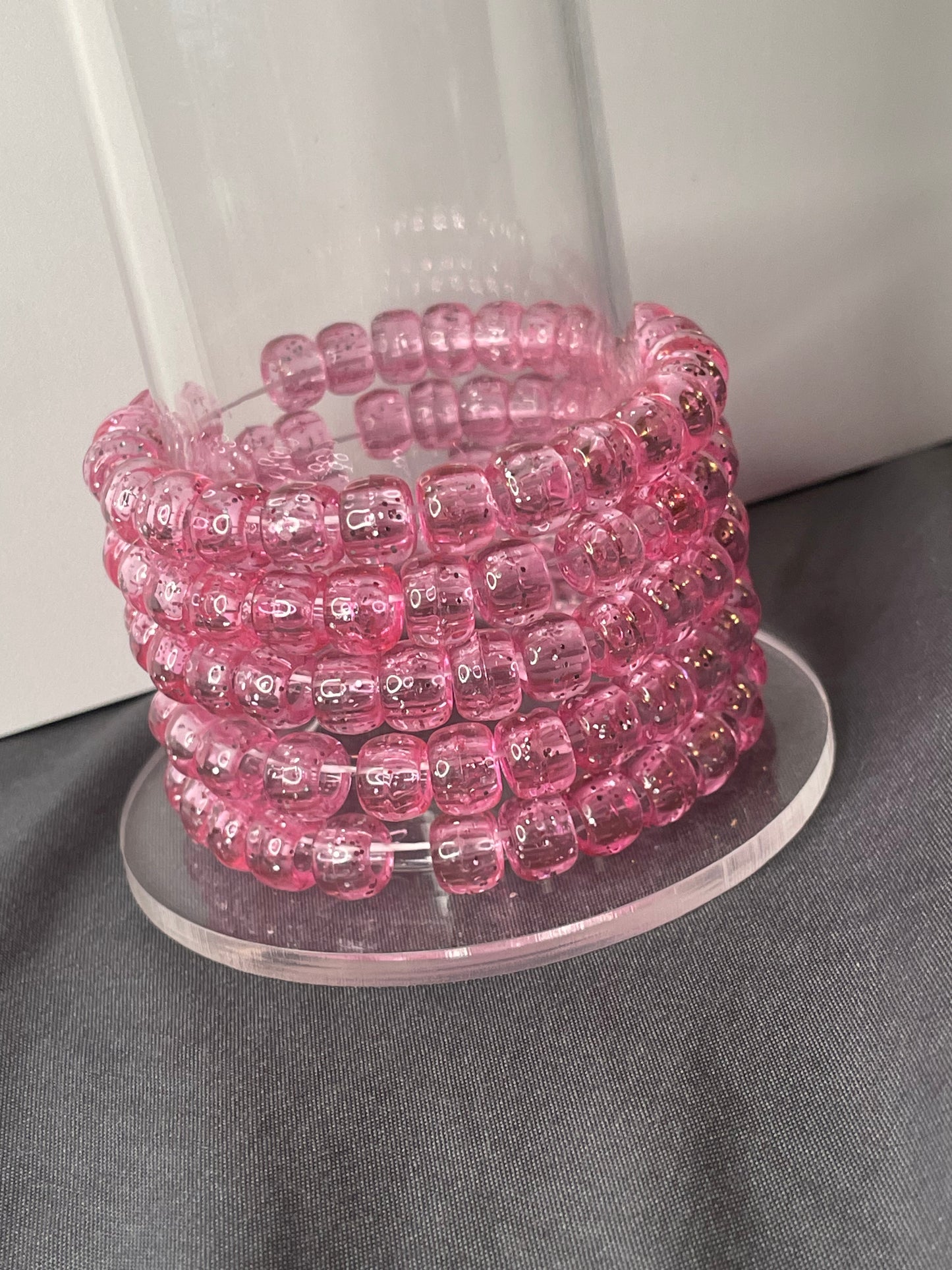 Pink Bead Bracelet