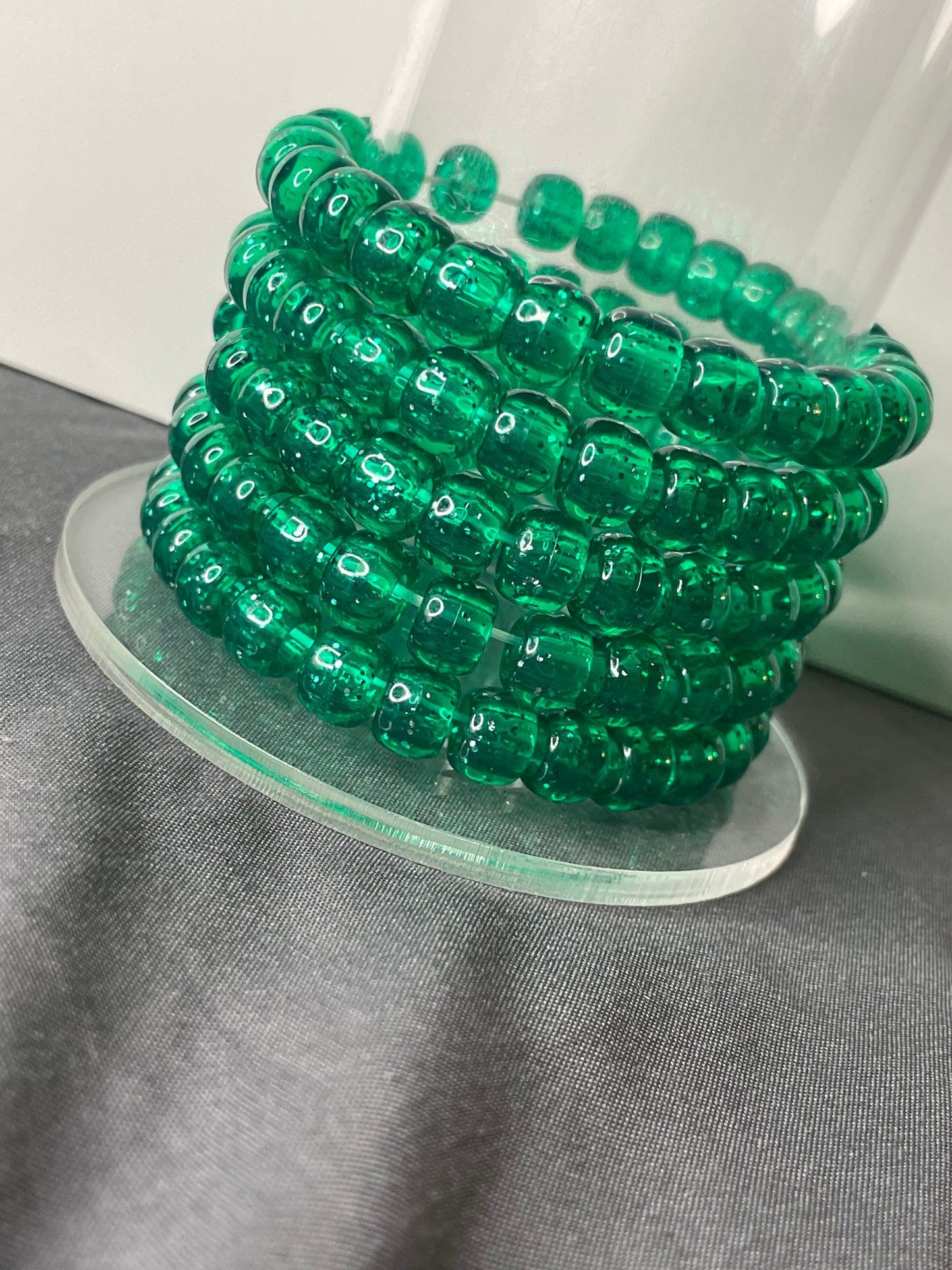 Green Bead Bracelet