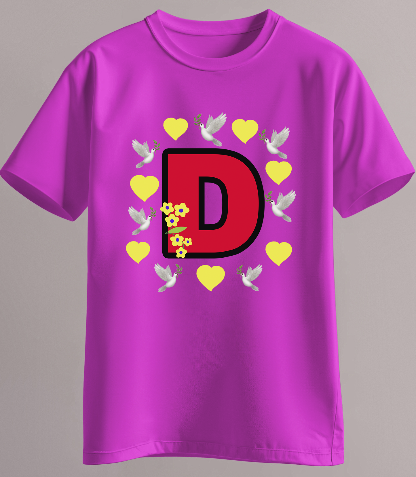 Loved ones letter shirt