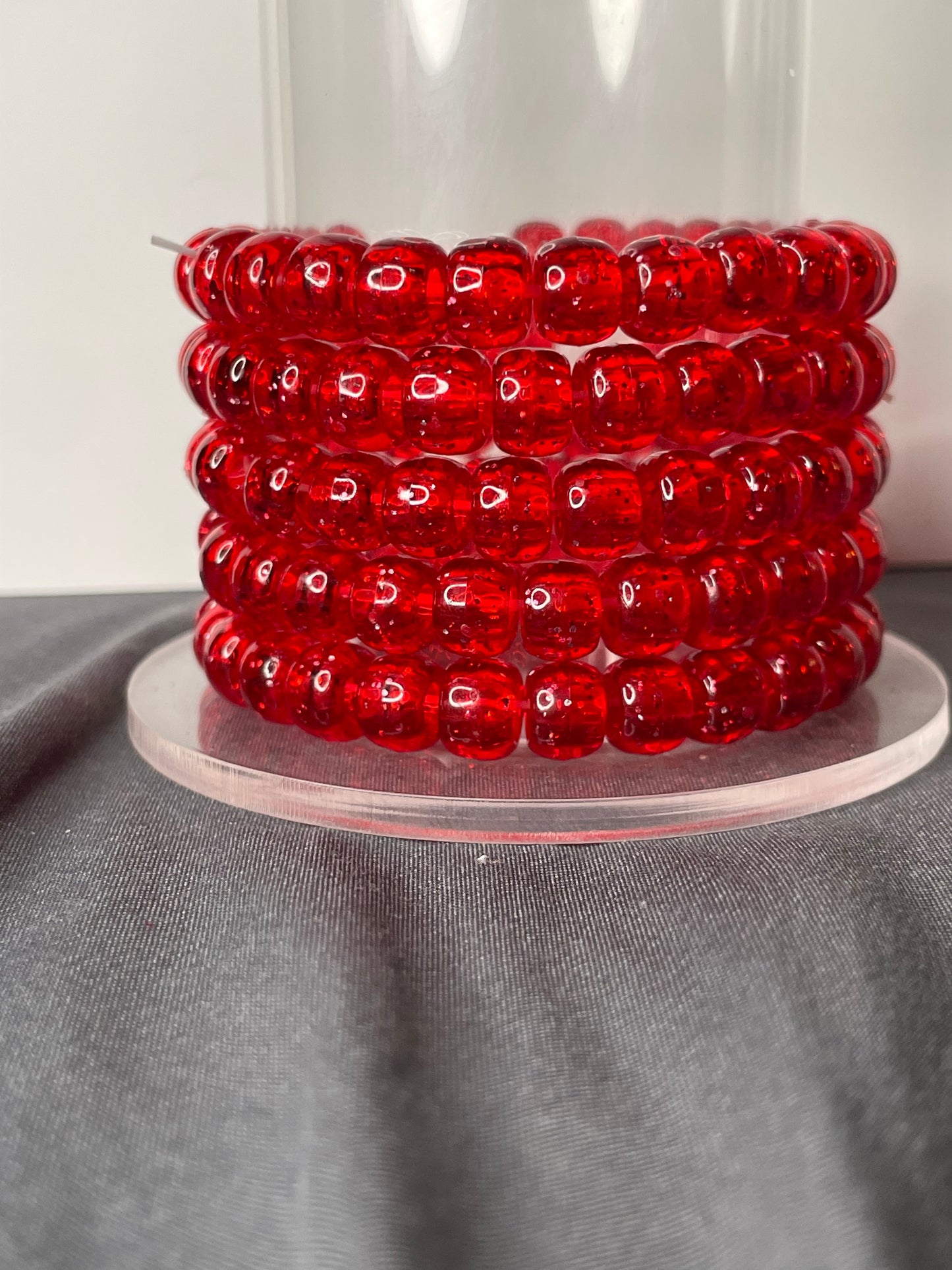 Red Bead Bracelet