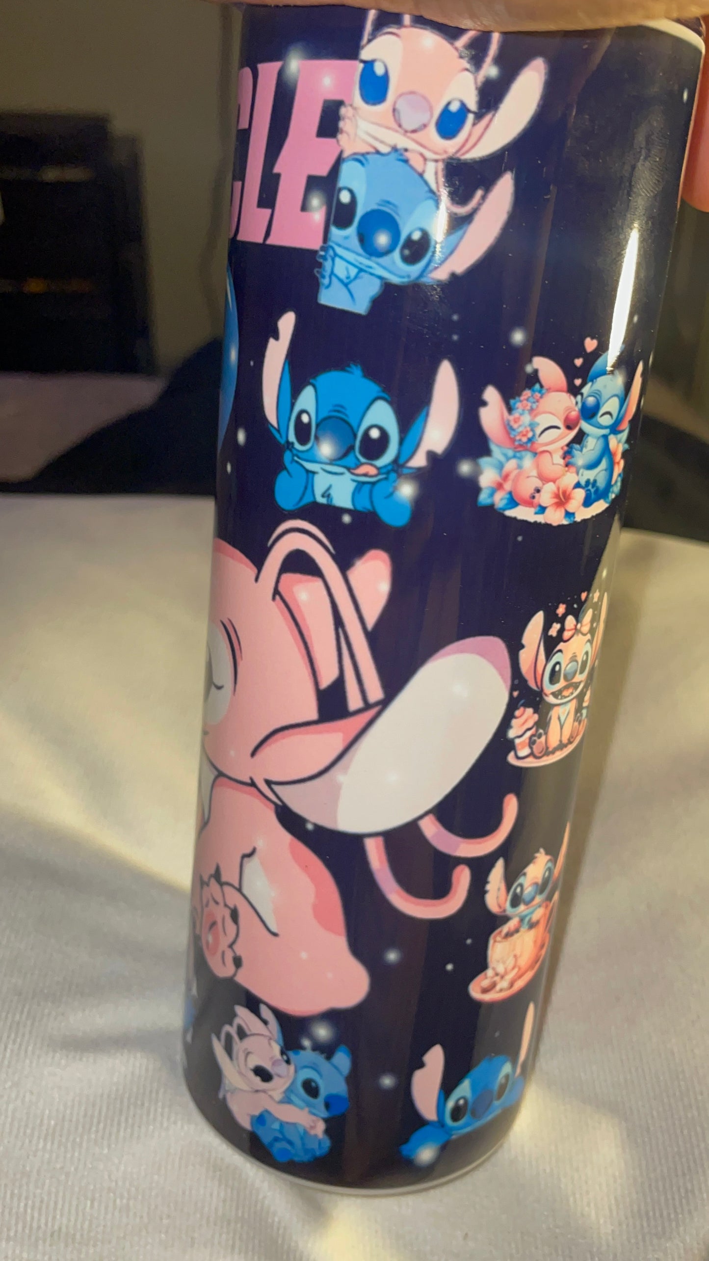 Angel & Stitch Tumbler Cup