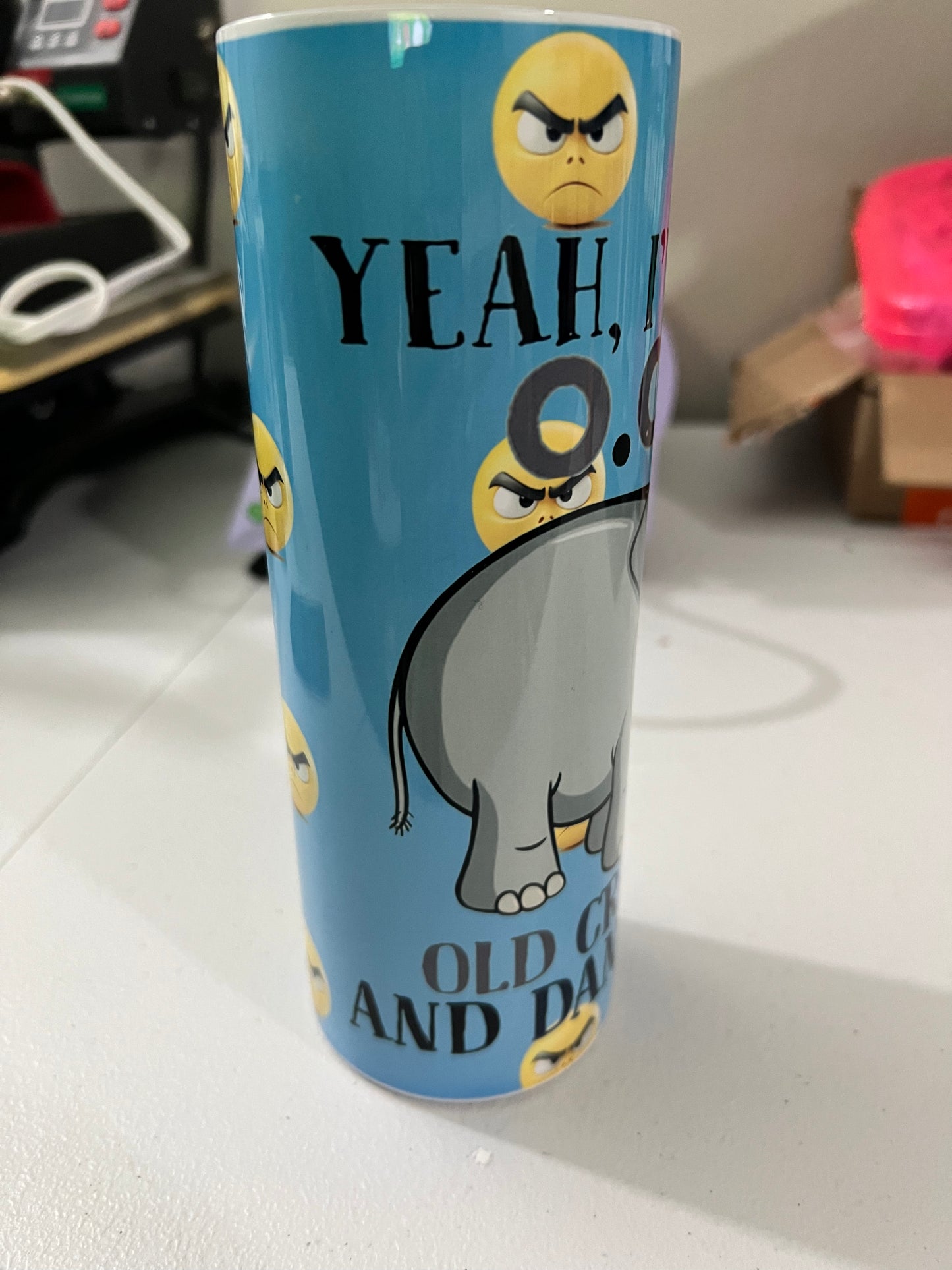 Old Cranky & dangerous Tumbler Cup