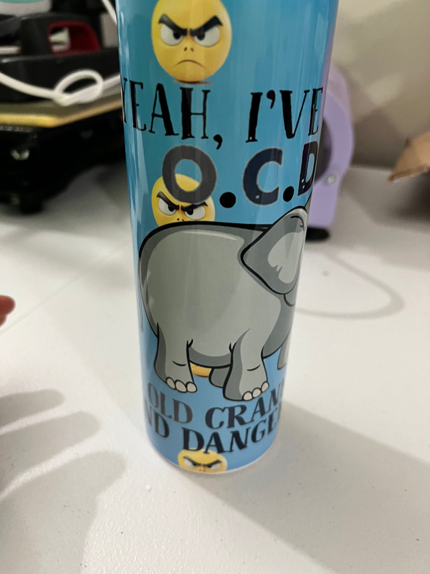 Old Cranky & dangerous Tumbler Cup