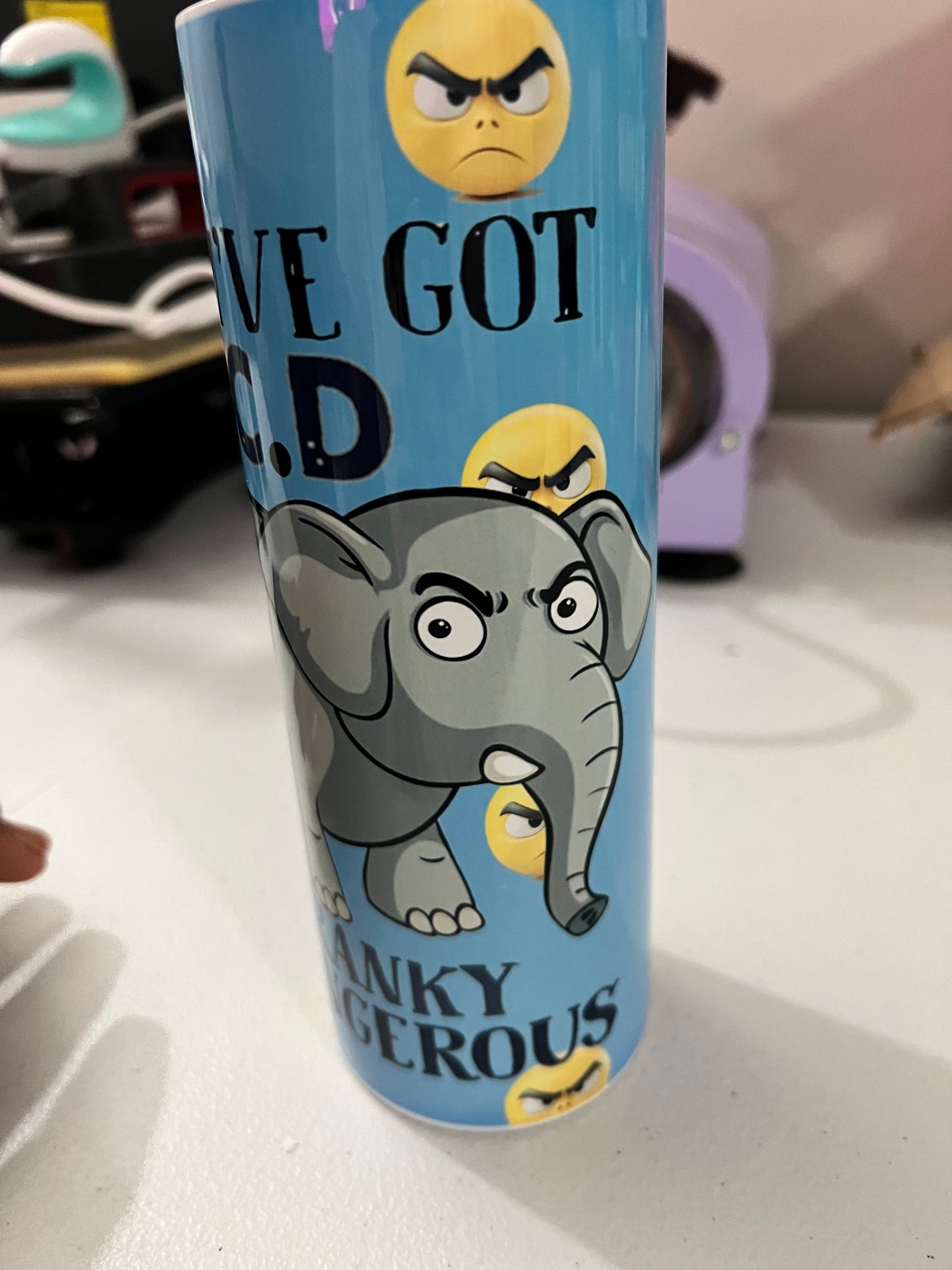 Old Cranky & dangerous Tumbler Cup