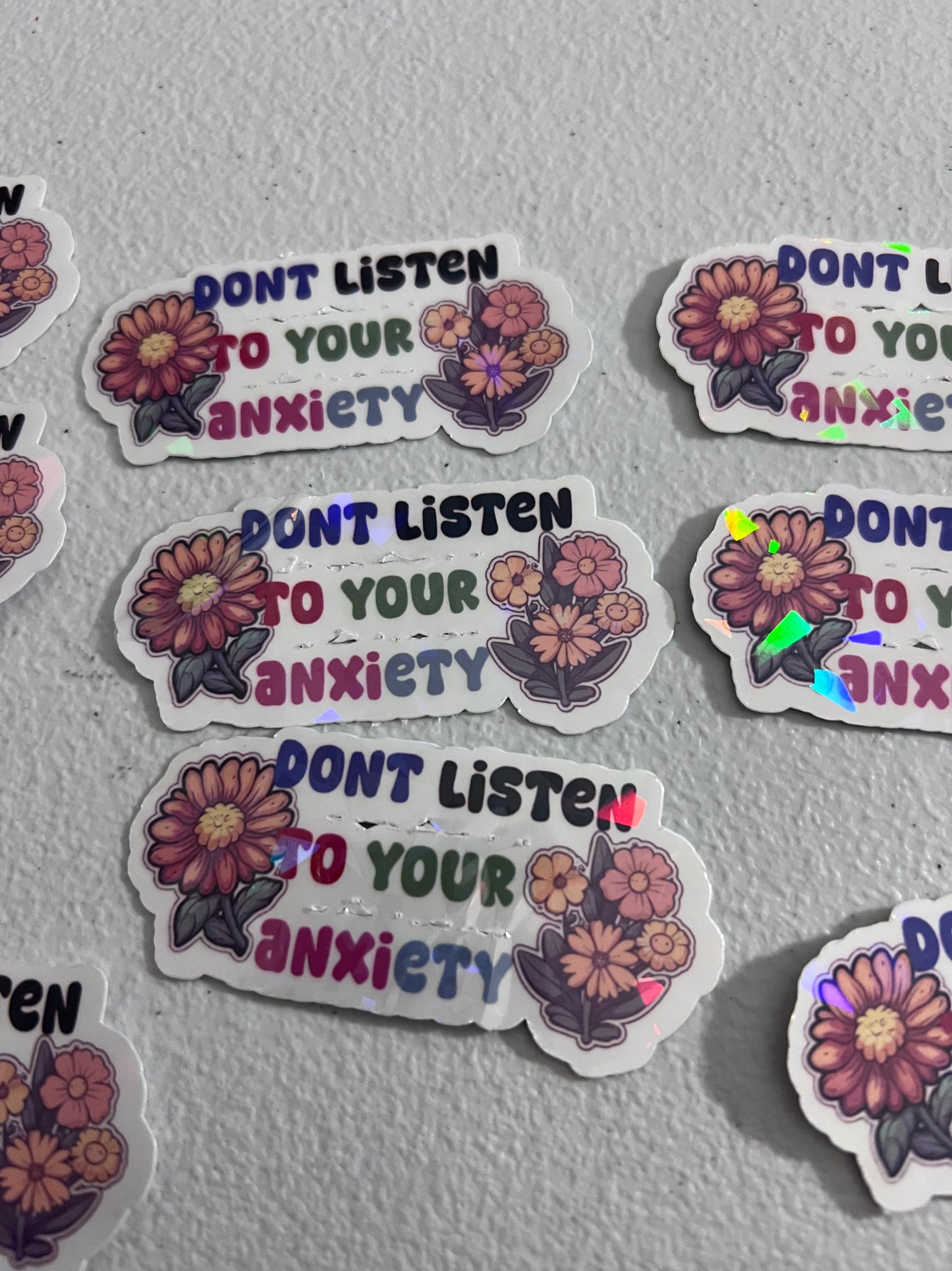 anxiety sticker