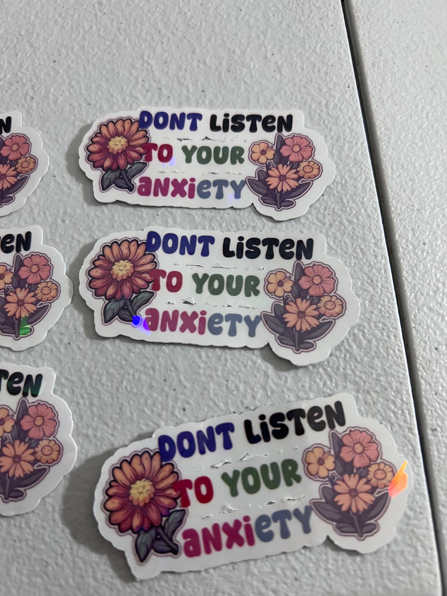 anxiety sticker
