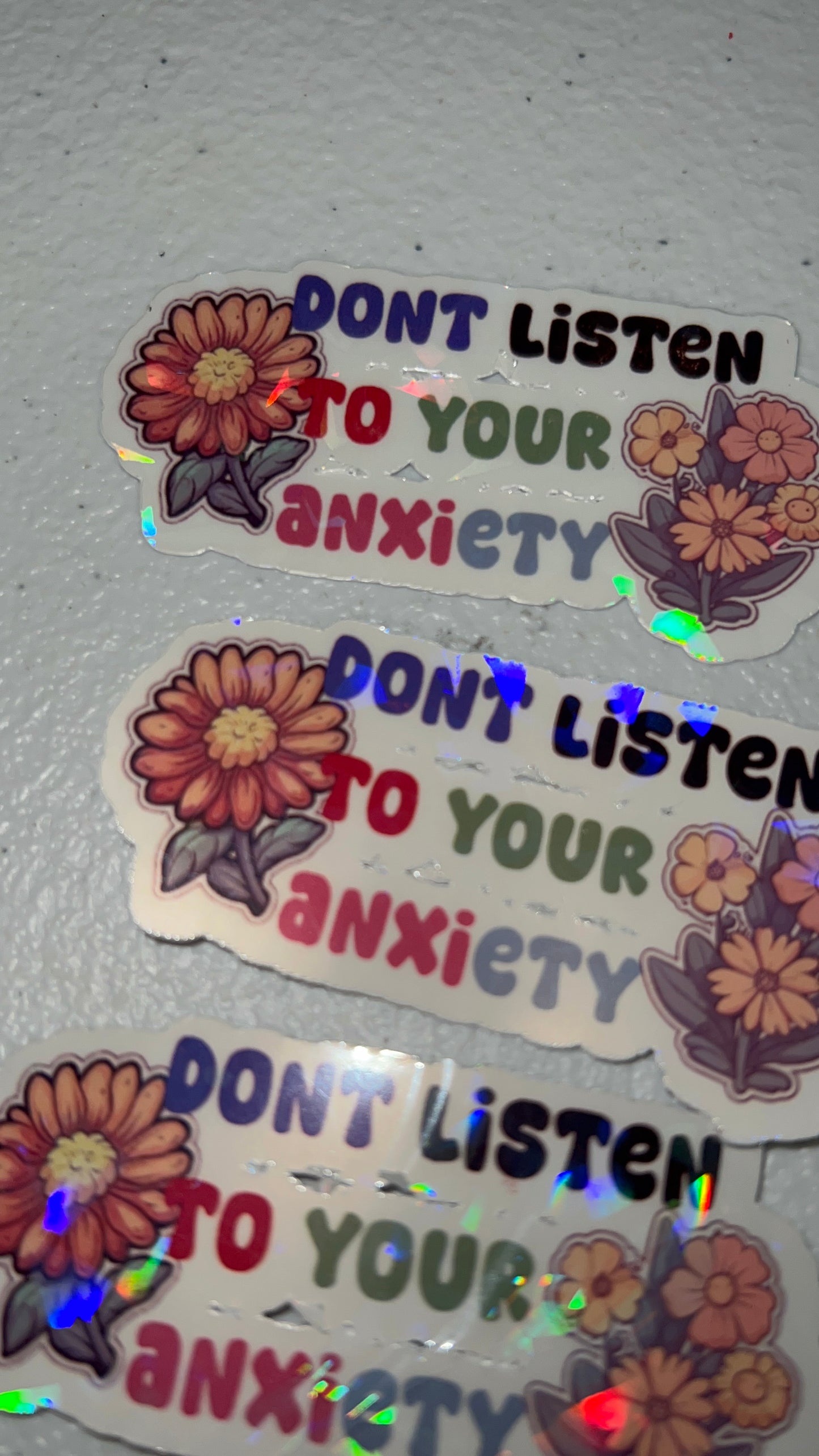 anxiety sticker
