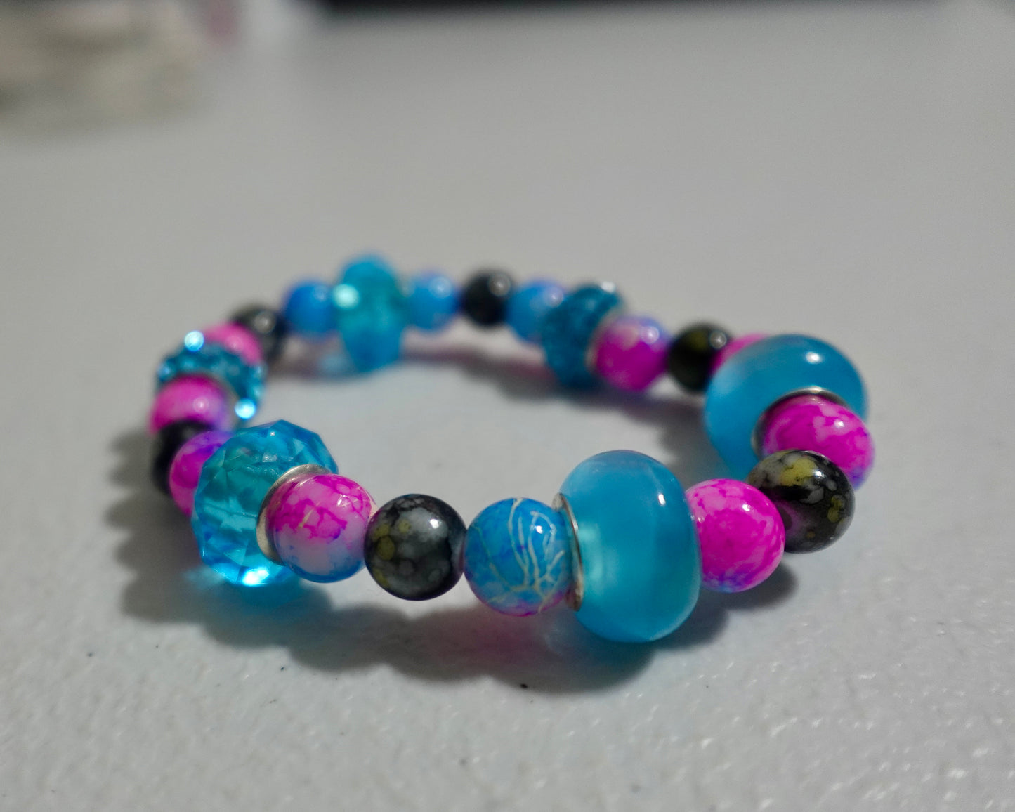 Galaxy Bead Bracelet