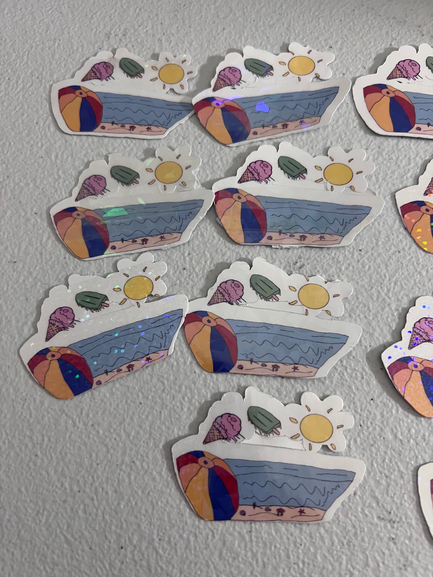 beach sticker
