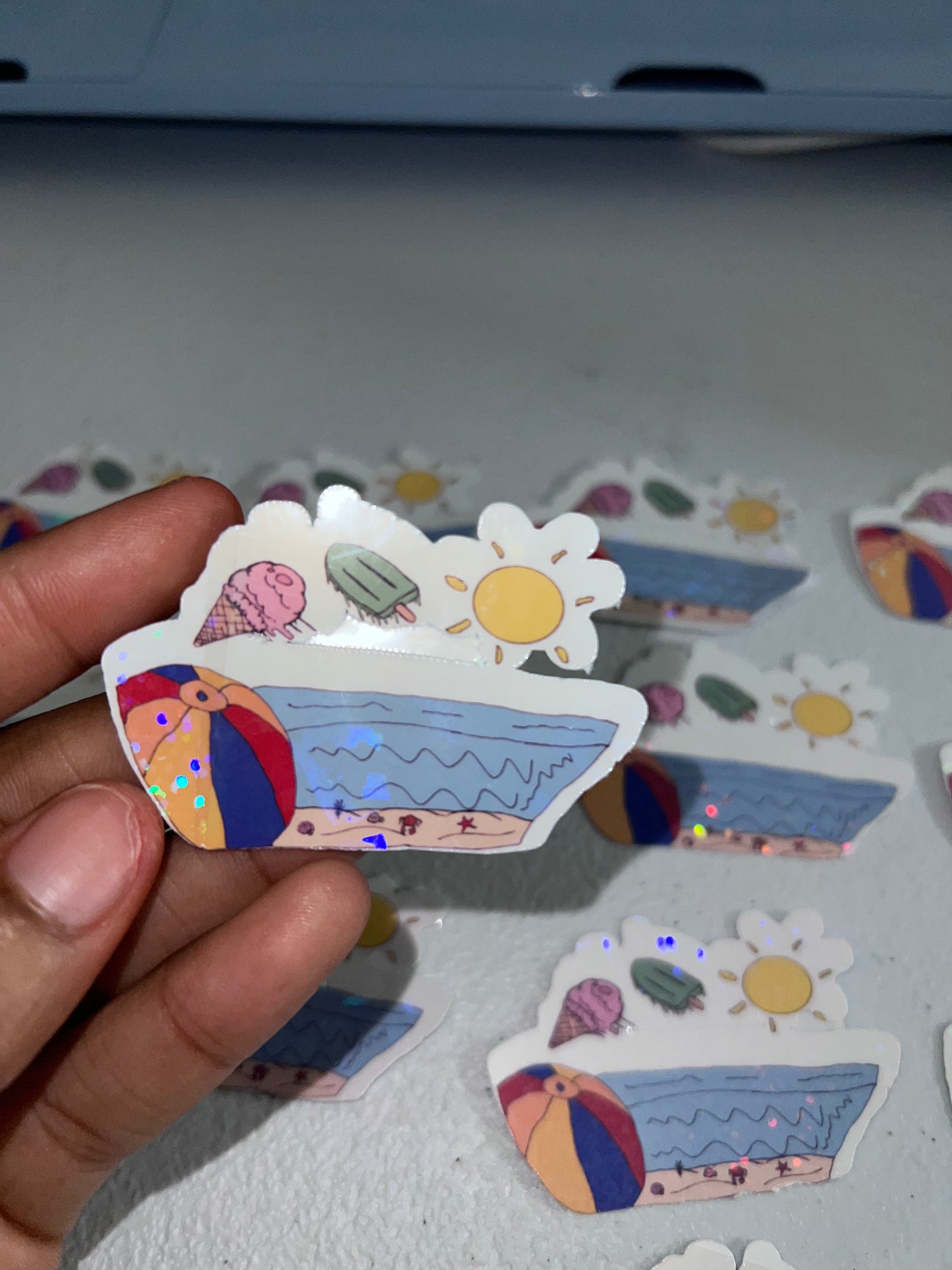 beach sticker