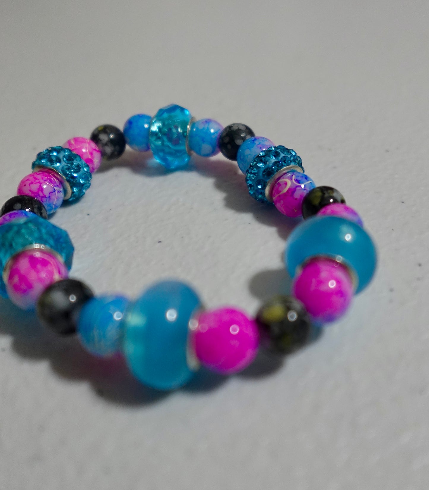 Galaxy Bead Bracelet