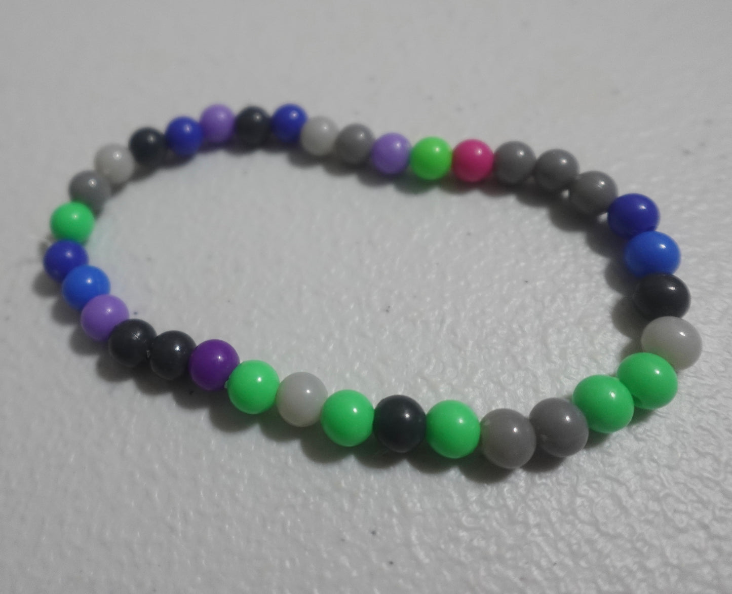 MultiColor 2  Bead Bracelet