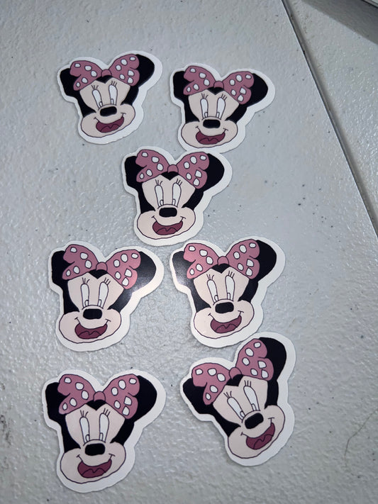Minnie mouse sticker
