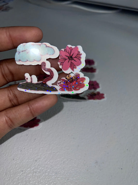 spring sticker