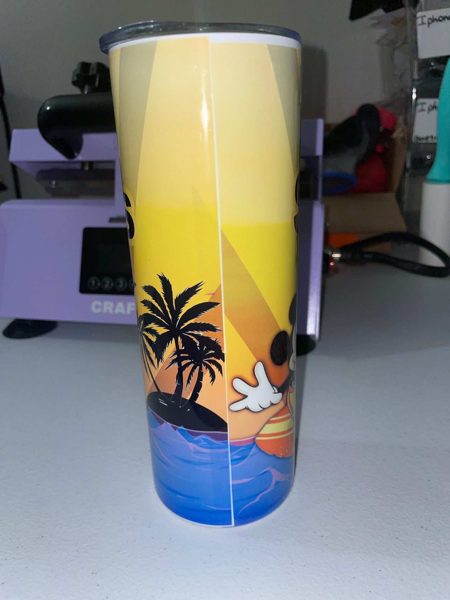 Mickey Steelers Tumbler Cup