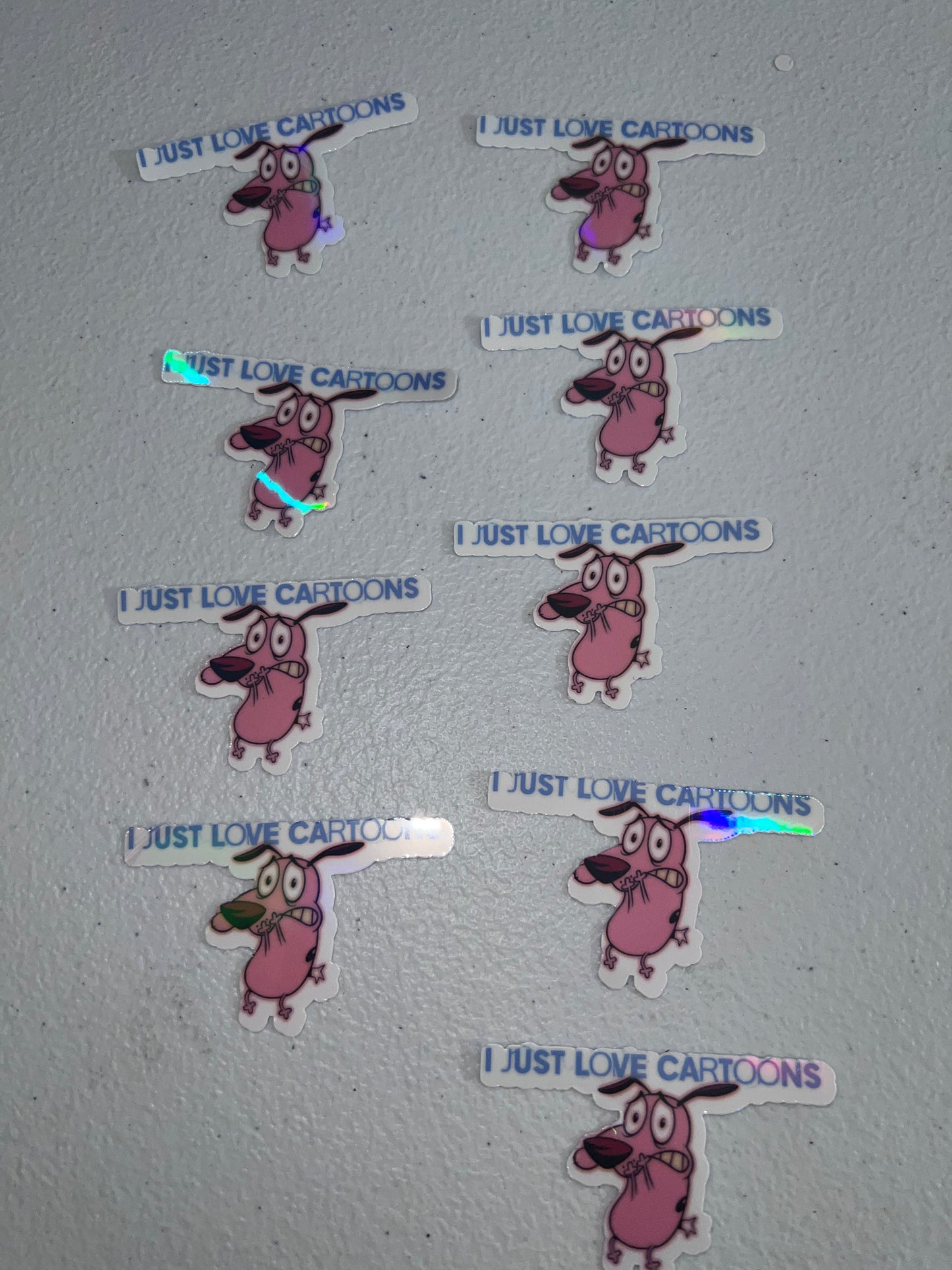 I just Love Cartoons Sticker