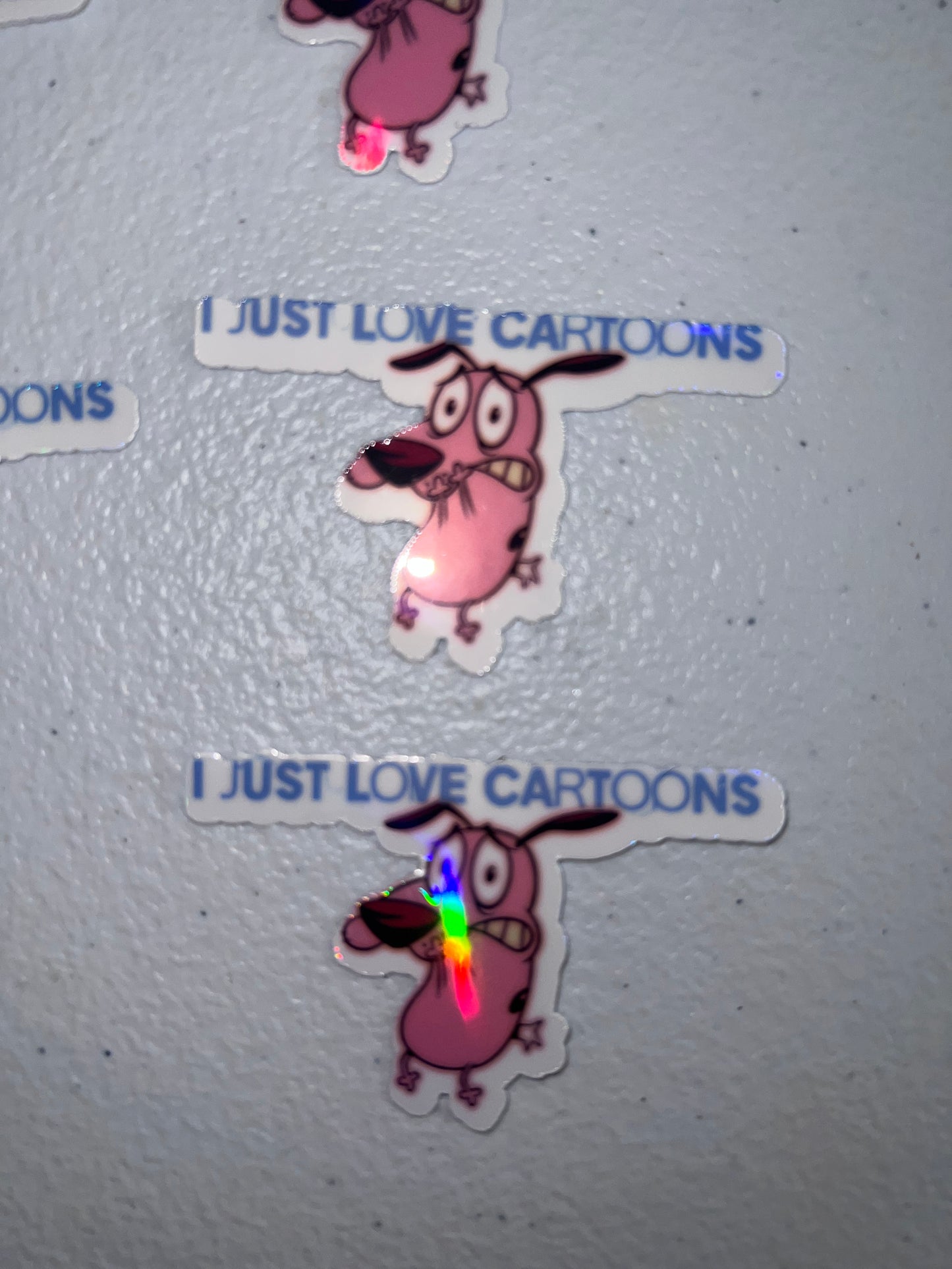 I just Love Cartoons Sticker