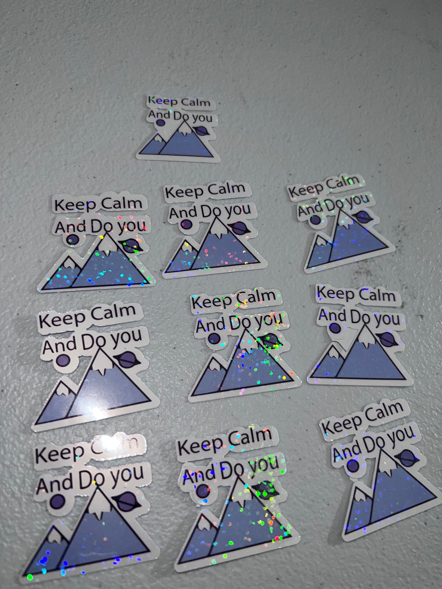 Keep Calm And Do You Sticker