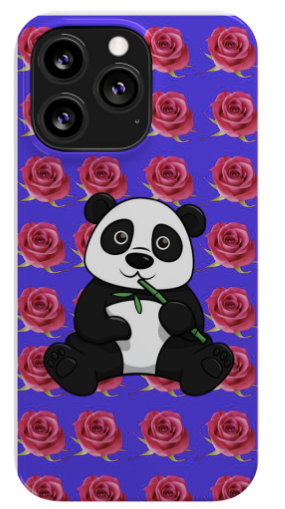Panda Rose Phone Case