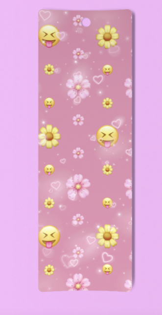 Pink SunFlower Book Mark