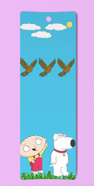 Stewie And Brain BookMark