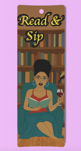 Slip And Read BookMark