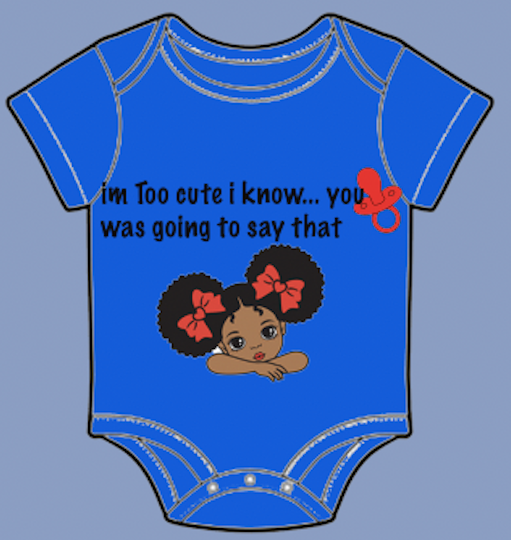 to cute baby shirt