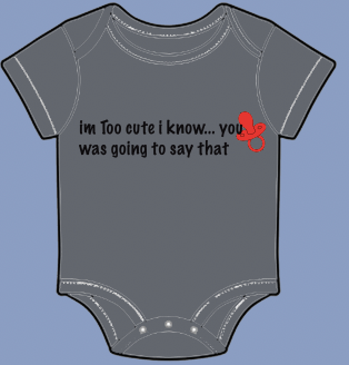 to cute baby shirt