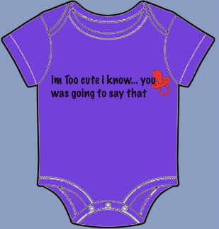 to cute baby shirt