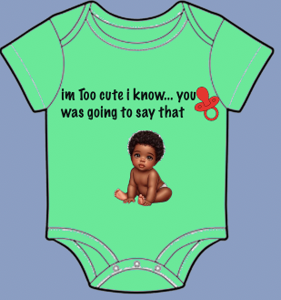 to cute baby shirt