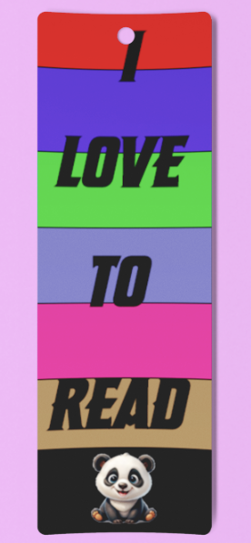 I Love To Read BookMark