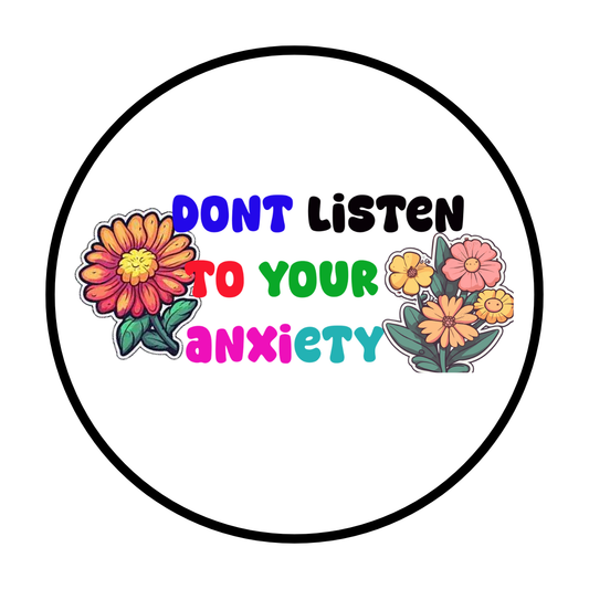 anxiety sticker