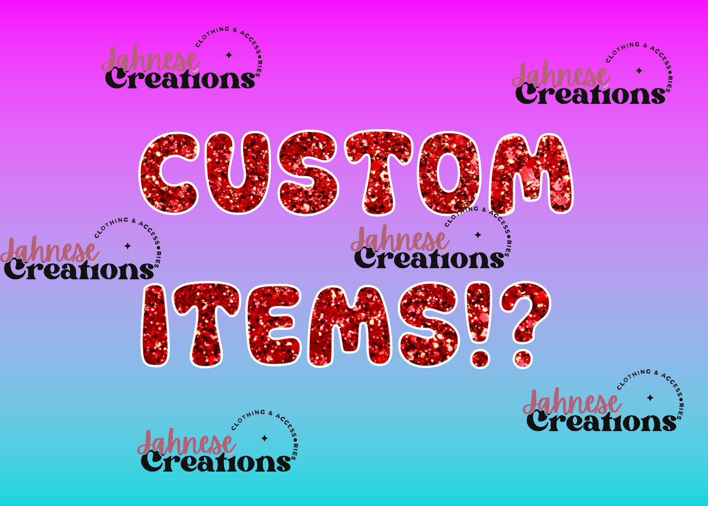 custom backdrop poster design