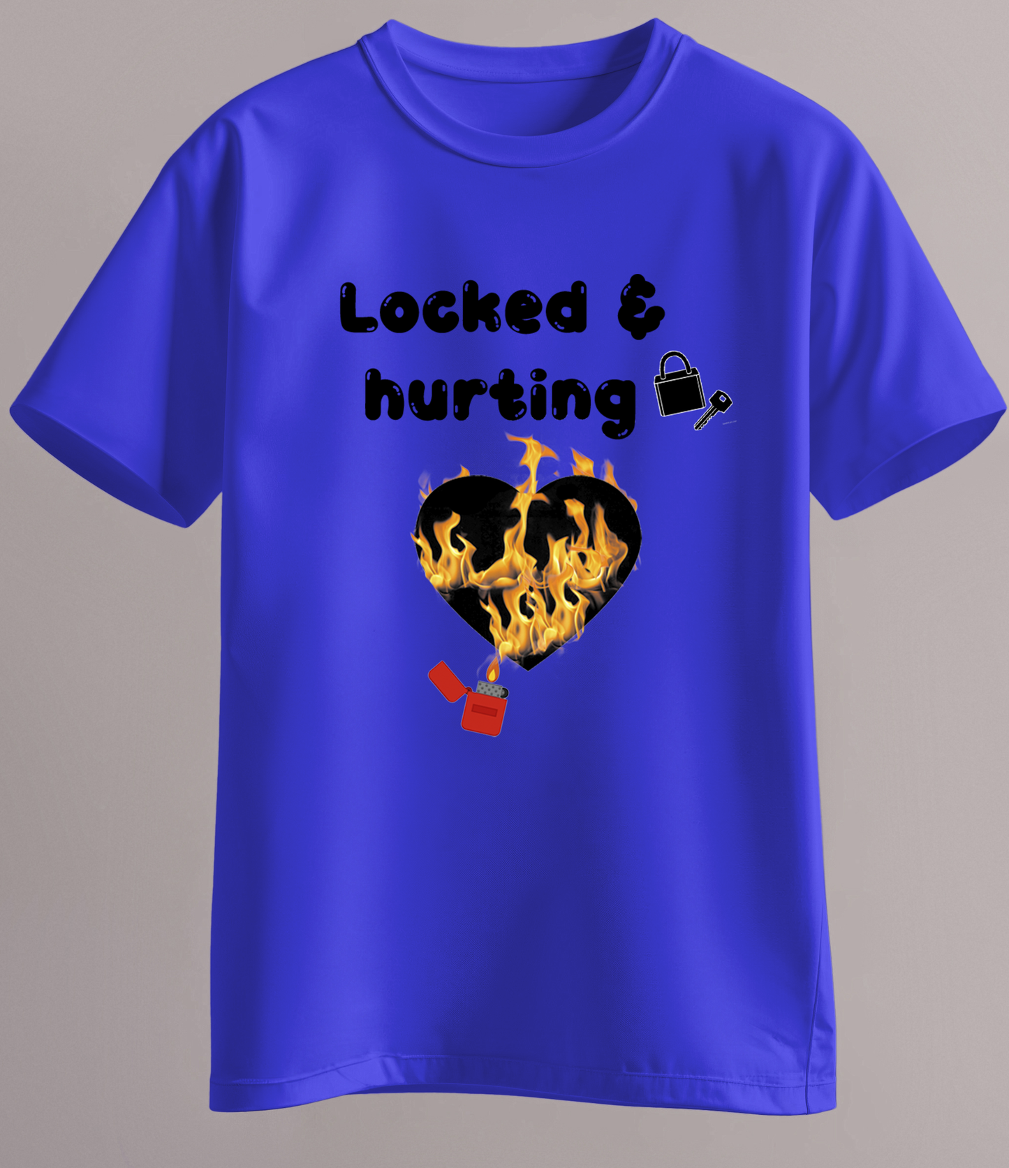 Locked in hurting shirt