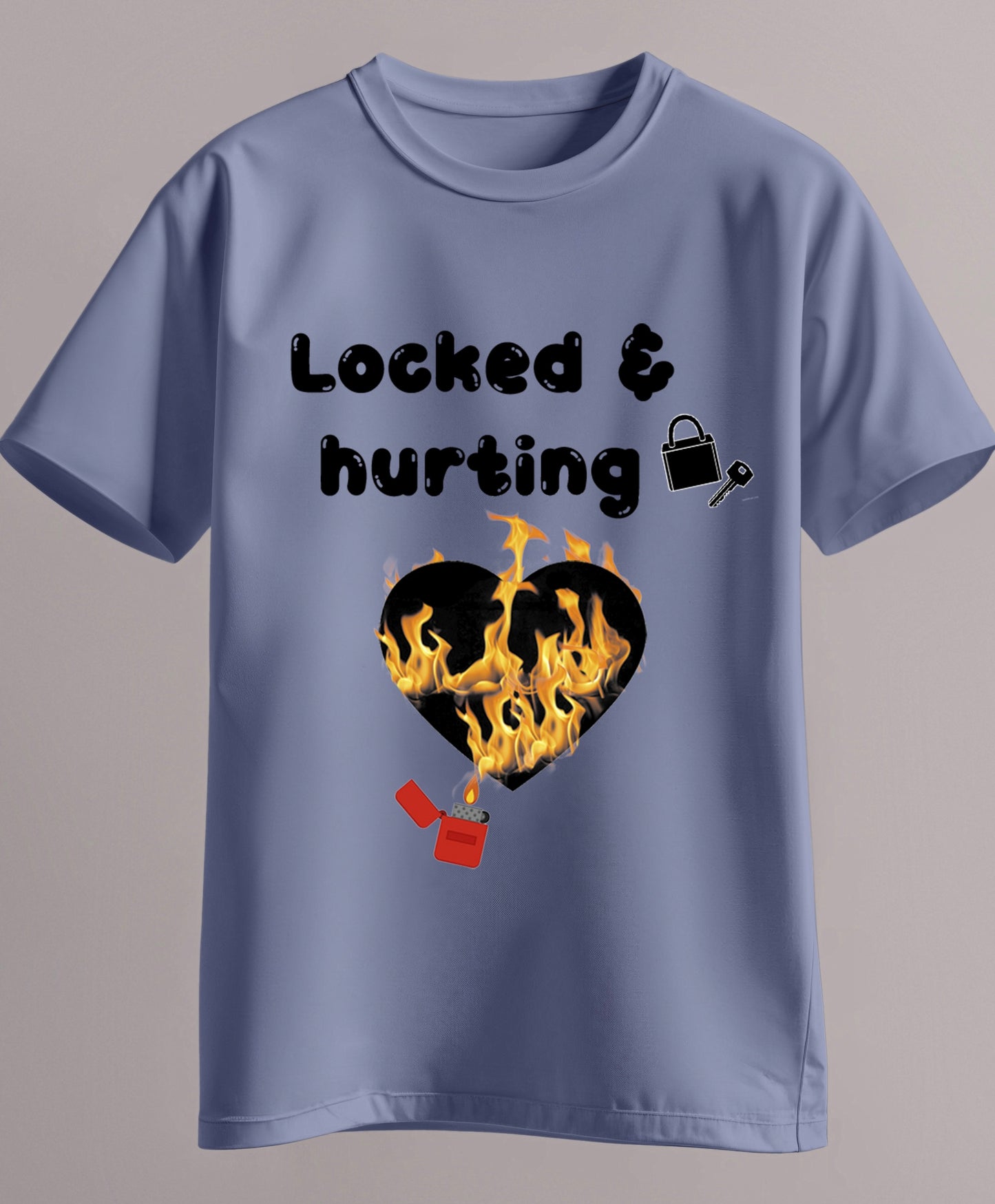 Locked in hurting shirt
