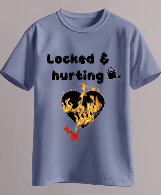 Locked in hurting shirt