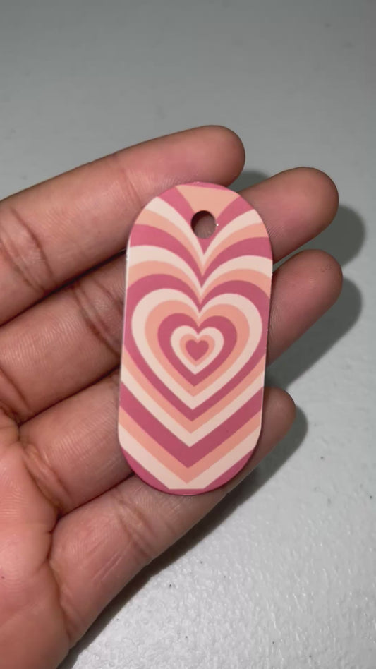 Pink Heart Necklace