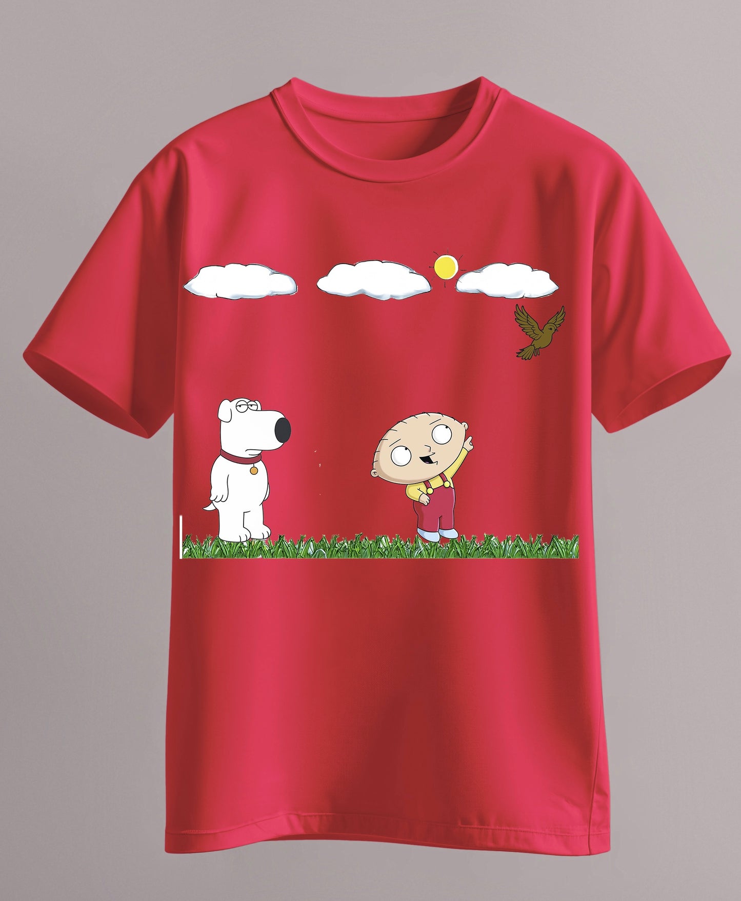 Stewie and brain shirt